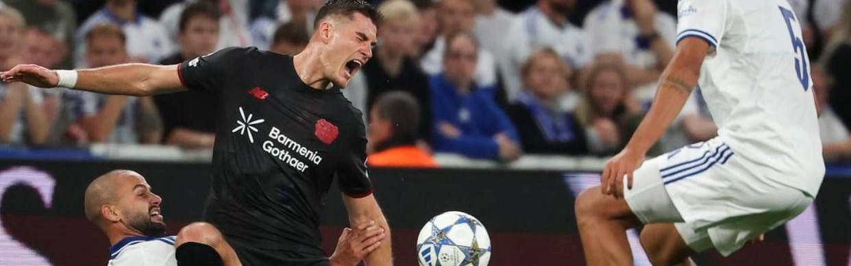 欧冠神剧情：勒沃库森补时乌龙绝平，遭遇德甲劲旅哥本哈根意外阻击