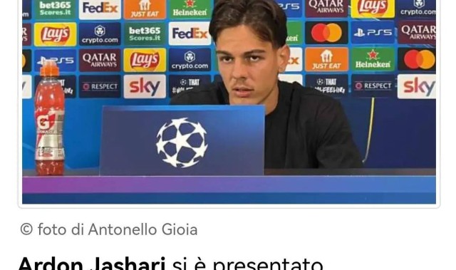 意甲媒体透露：贾沙里可能已经妥协，目前正在布鲁日集训，不过米兰并未放弃