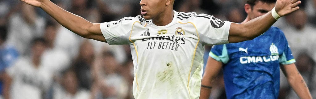 超范尼平穆勒也超齐达内 姆巴佩霸榜创史新双骄启航？